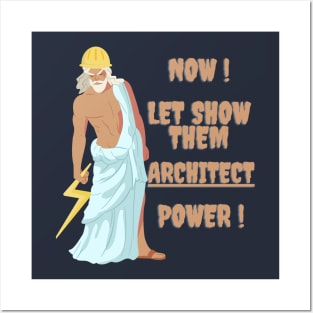 ARCHITECTURE EXPERT IS HERE, SO RELAX !! ARCHITECT PROWER IS HERE. GOD OF ARCHITECTURE LOL Posters and Art